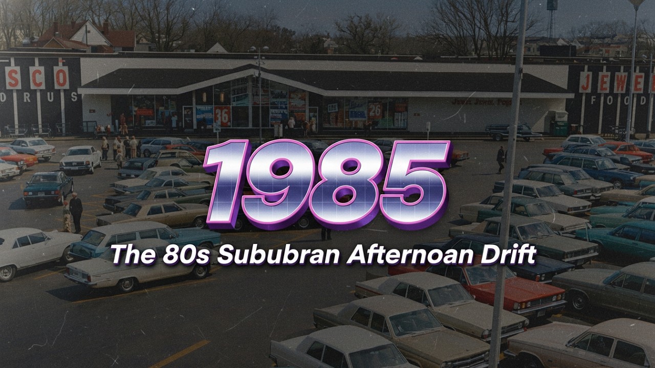 BACK TO 1985 — The 80s Suburban Afternoon Drift // Synthwave Chillwave Nostalgia Suburban Mix
