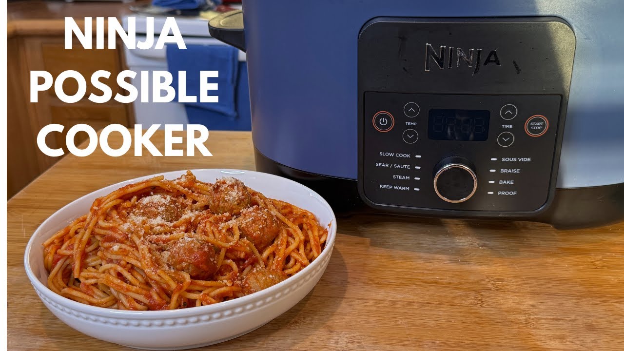 Ninja Possible Cooker Spaghetti and Meatballs-How did it come out ...