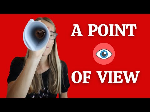 Mluvená angličtina #6: A point of view