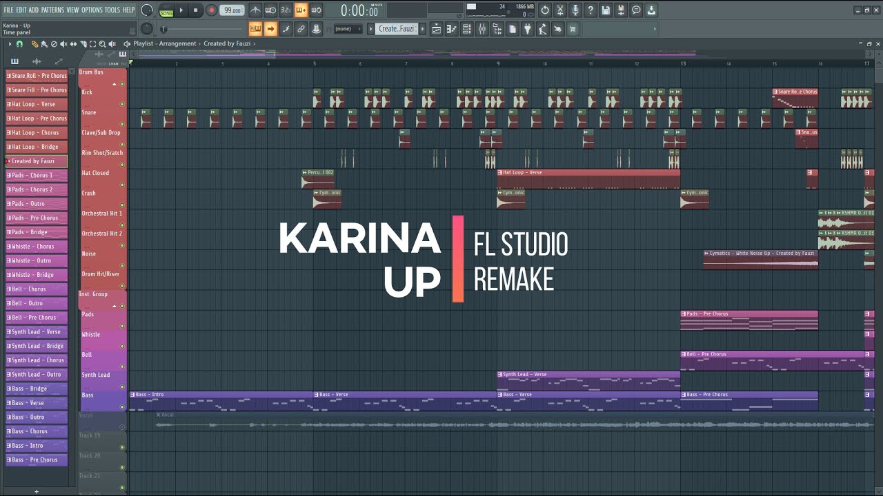 KARINA (카리나) - UP (LIVE TOUR 'SYNK: PARALLEL LINE') | Instrumental