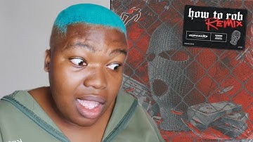 CupcakKe - How to Rob Remix |REACTION| SHE SKATED 😭🔥🔥🔥 | South African YouTuber.