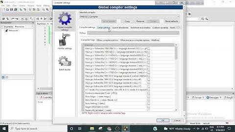 How to solve Codeblocks Problem. Compiler issue