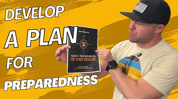 Emergency Preparedness Pre-Flight Checklist | Intro to How To Get Your Family Prepared Book