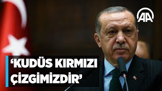 Hurbaşkanı Erdoğan Kudüs Müslümanların Kırmızı Çizgisidir