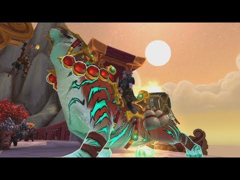 The Story of Ban-Lu, Grandmaster's Companion - Patch 7.2 Monk Class Mount [Lore]