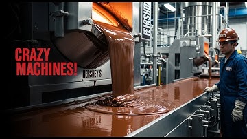 Inside the Hershey’s Factory: How 1,000,000 Chocolate Bars Are Made Every Day!
