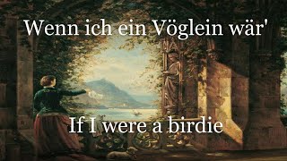 Video voorbeeld van "Wenn ich ein Vöglein wär' - Deutsches Volkslied"