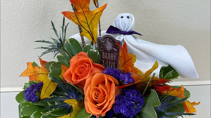 Haunted Cemetery Centerpiece