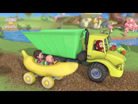 Lala Ji ne Kela Khaya - Telugu Nursery Rhymes and telugu stories from Jugnu Kids Telugu