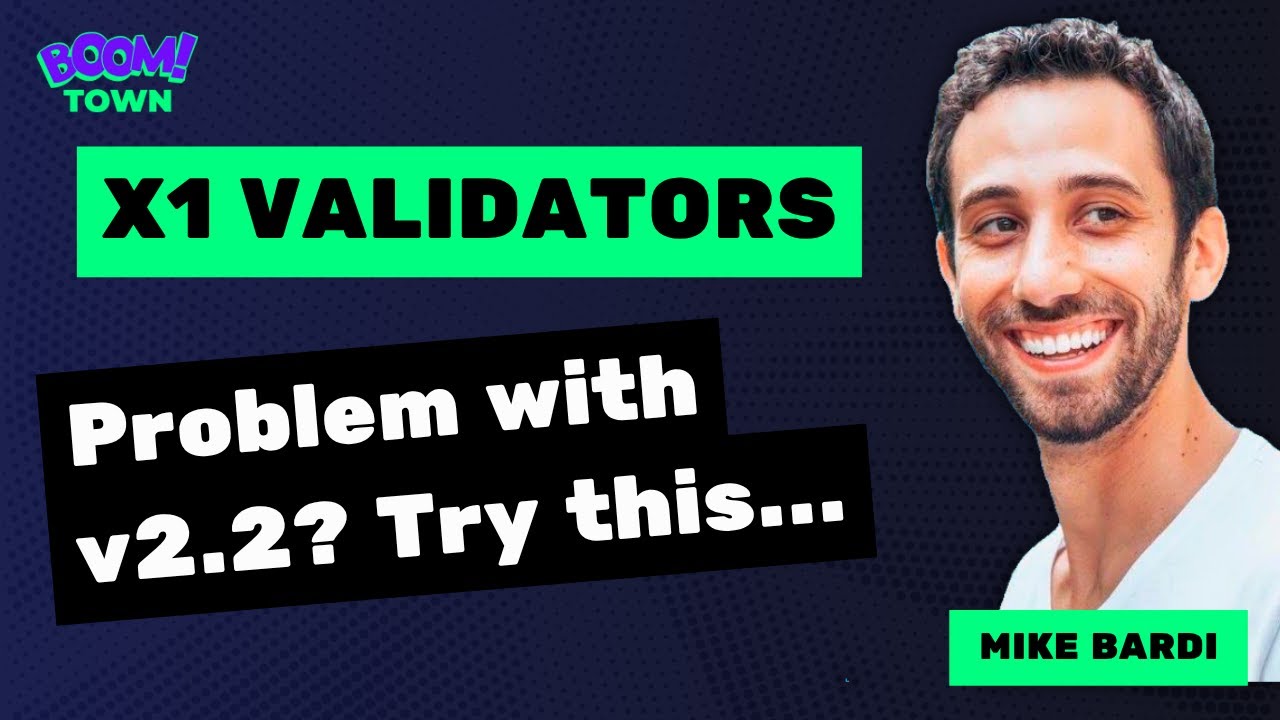 Problems with v2.2? Try this... (X1 Validator, XEN)