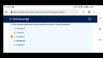 How should significant sound events be noted in Clean Verbatim?  GoTranscript