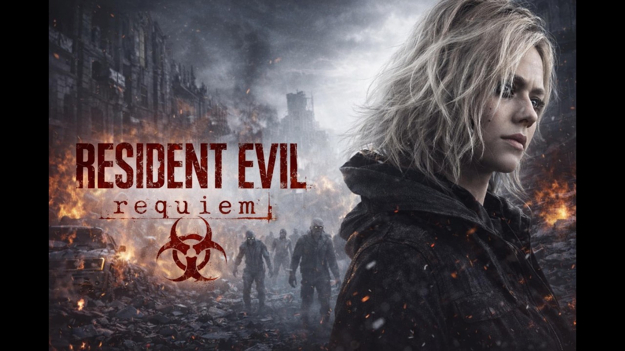 Заказной стрим! Наконец-то блад, играем за Леона! Прохождение игры, часть 4. Resident Evil Requiem