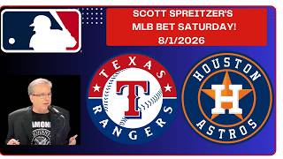 MLB Picks and Predictions - Texas Rangers vs Houston Astros, 8/1/26 Best Bets, Odds & Betting Tips