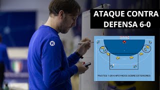 JUGADAS DE HANDBALL: ATAQUE CON DOS PIVOTES