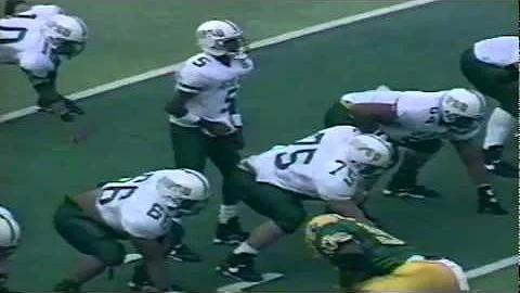 Oregon DT Desmond Byrd sacks Portland State's QB 9...