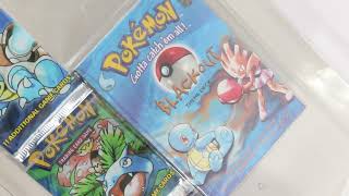 1999 Pokemon Costco Packs: Overgrowth & Blackout Starter Decks UNOPENED