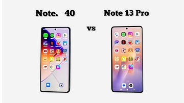 Redmi Note 13 Pro vs infinix Note 40 | Speed Test
