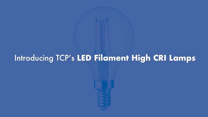 TCP LED Filament High CRI Lamps