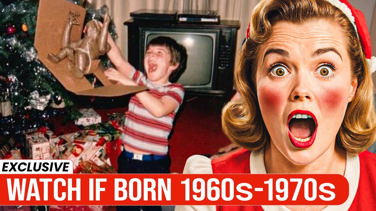 Лучшие рождественские игрушки 1960-х и 1970-х годов!