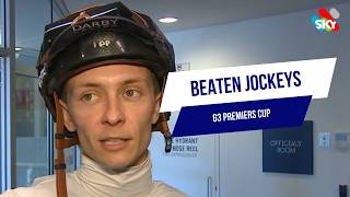 What The Jockeys Said | G3 Premiers Cup