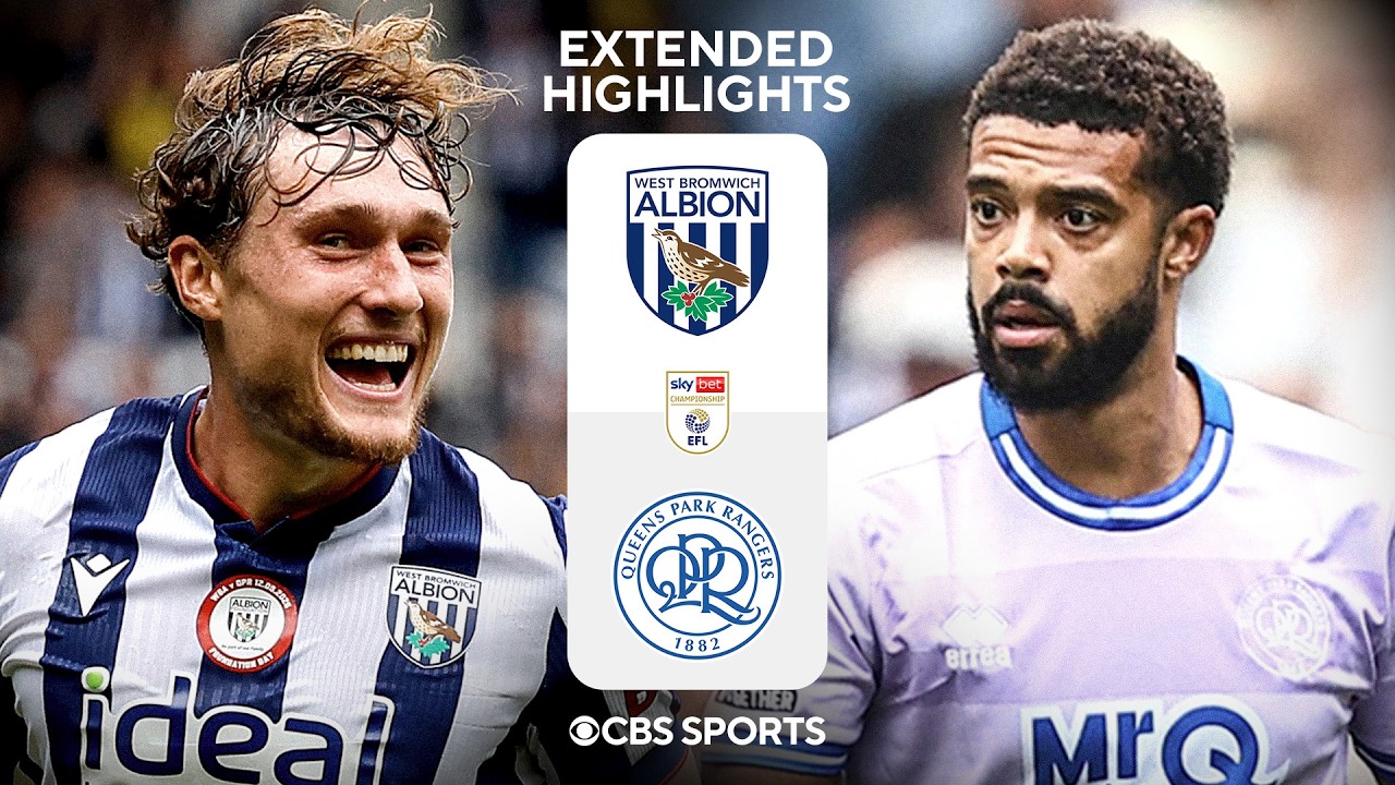 West Bromwich Albion vs QPR: Extended Highlights | EFL Championship | CBS Sports