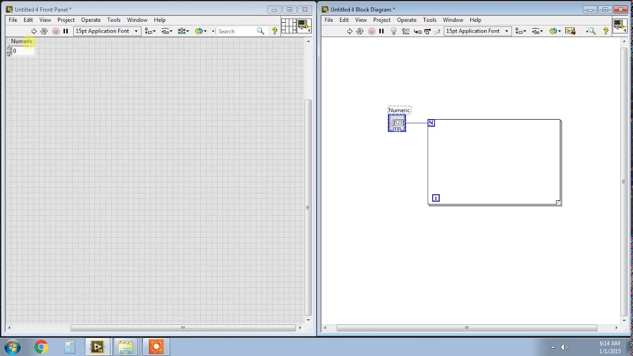 LabVIEW in Tamil - For Loop Structures - YouTube