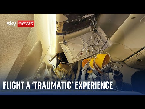 Singapore Airlines turbulence: A very 'traumatic' experience
