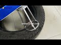 How to engrave special marks on tyre by CYCJET Handheld Laser Marker Laser engraving logo on tires