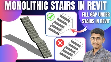 Monolithic Stairs in Revit Tutorial