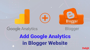 Add google analytics in blogger website || Google analytics add website