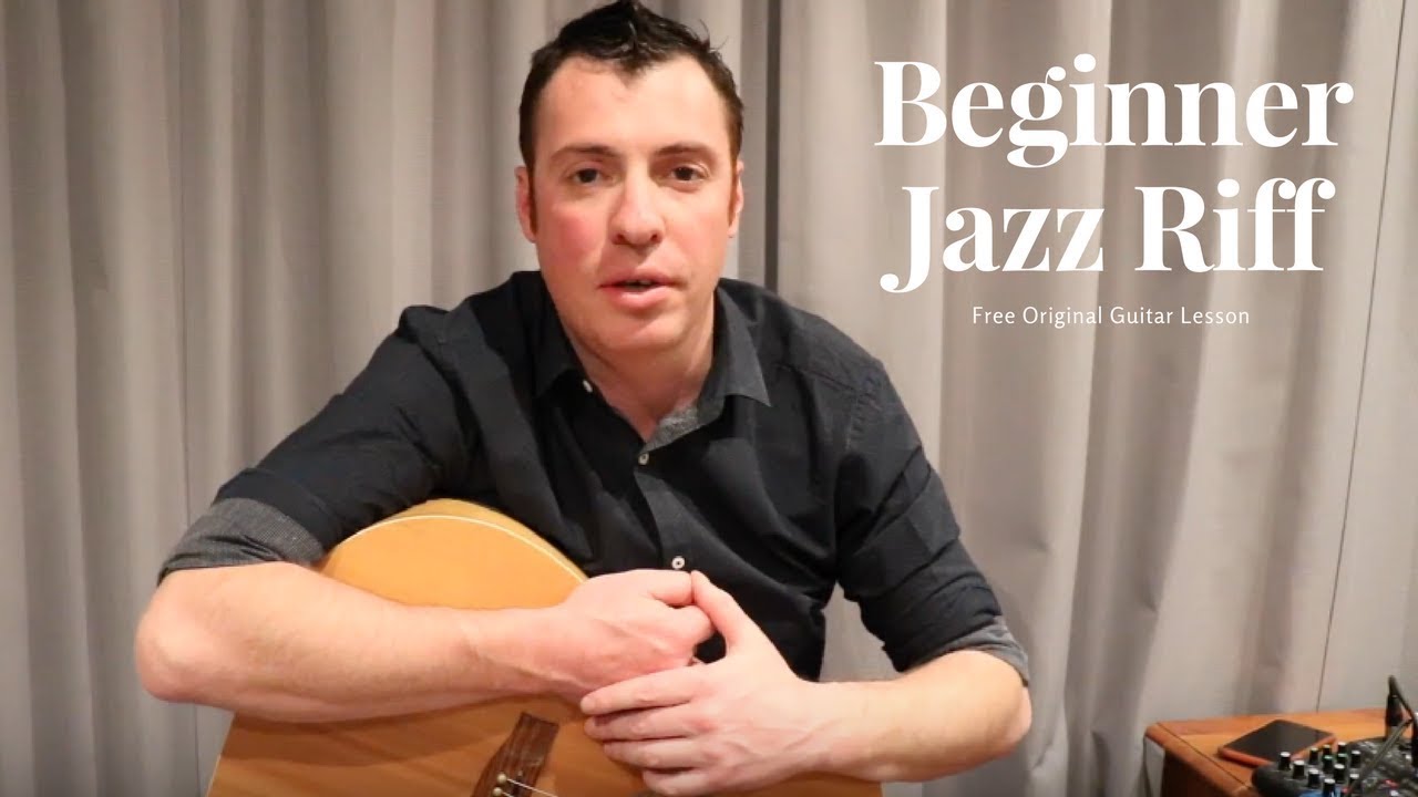 Original Guitar Riff, Beginner Jazz Riff - YouTube