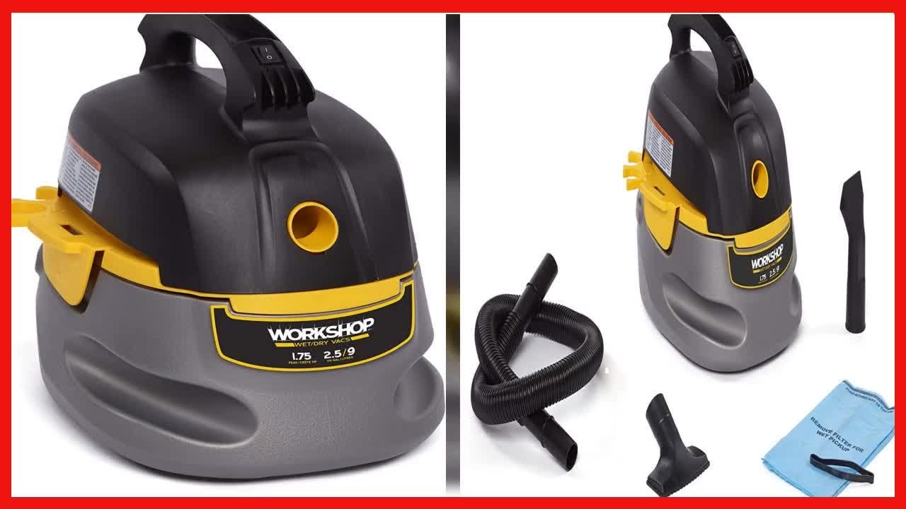 Great product -  WORKSHOP Wet/Dry Vacs Vacuum WS0255VA Compact, Portable Wet/Dry Vacuum Cleaner, 2.5