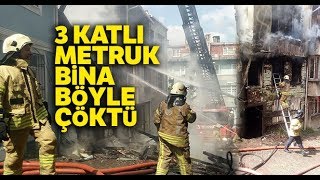 Download Yangın Sırasında Çöken Bina Anbean Görüntülendi Video MP3 Yangın Sırasında Çöken Bina Anbean Görüntülendi