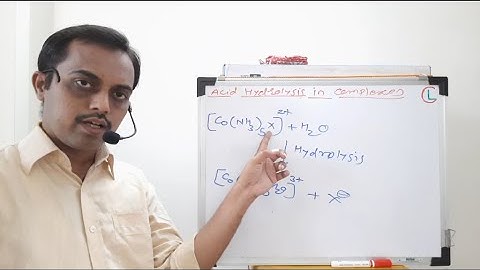 Ep.24 Acid Hydrolysis of Metal Complexes