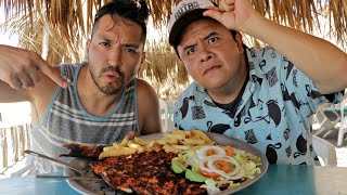 Pescado a la Talla en Barra Vieja ft Tío Rober - YouTube