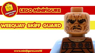 Lego Minifigure Weequay Skiff Guard Sw0487 Star Wars
