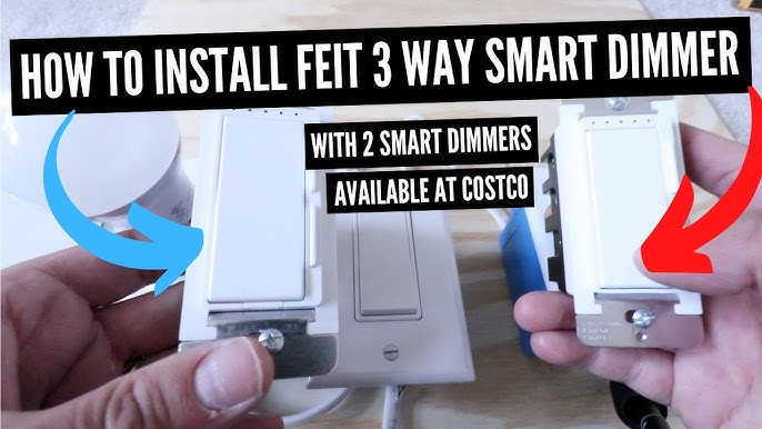 How To Wire Feit 3 Way Smart Dimmer Switch 
