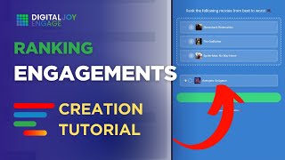 How to Create and Use Ranking Polls with Digital Joy Engage
