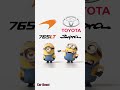 Toyota Supra Vs McLaren 765LT Minions Style Supercar Supra Car Mclaren 