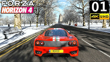 Forza Horizon 4 Gameplay Walkthrough Part 1 - PC 4K 60FPS No Commentary
