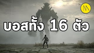 Shadow of The Colossus : รวมบอส 16 ตัว