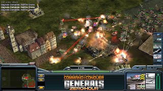 C&C Generals - Zero Hour: 1 vs. 7 - Laser vs. 7 Hard USA (Iron Dragon)