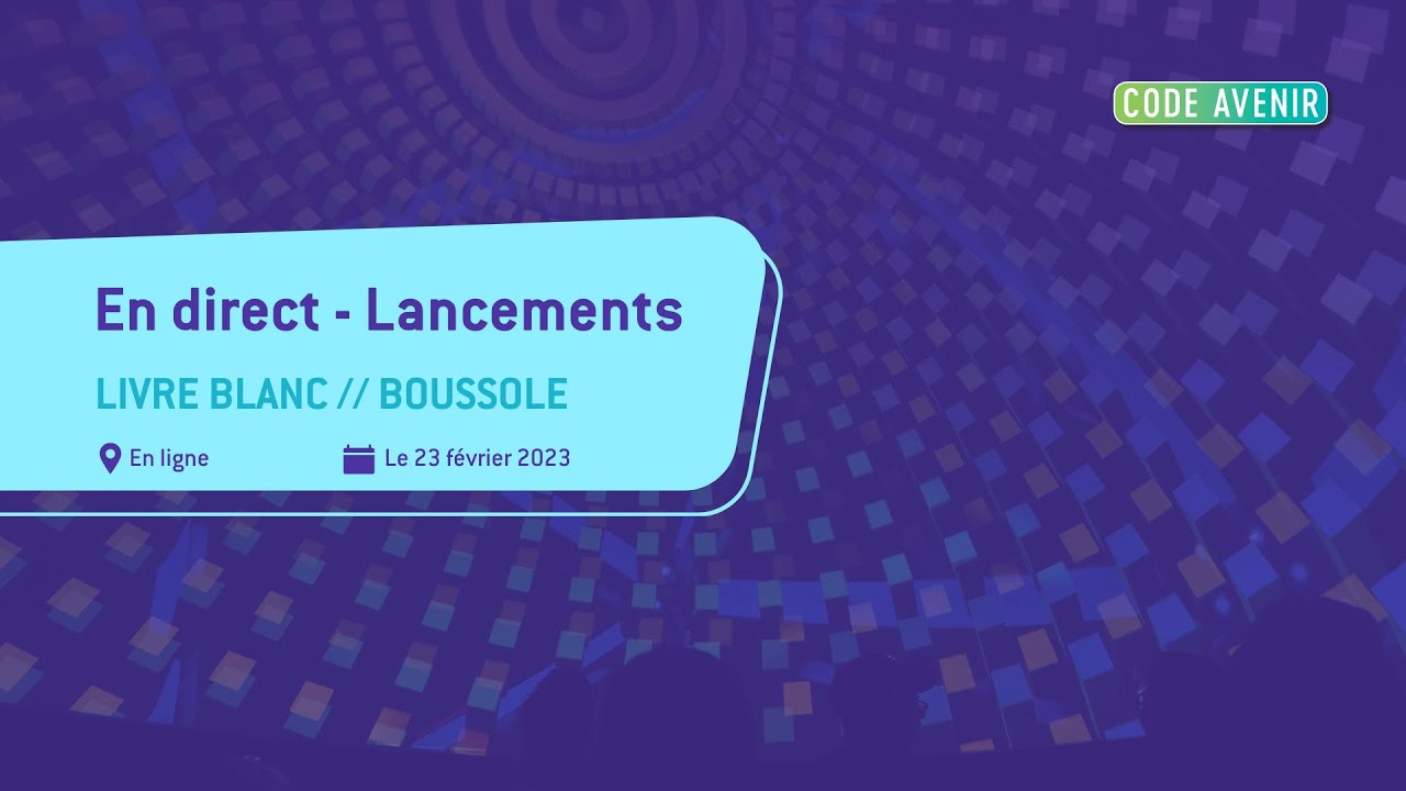 Lancements du Livre blanc et de la BOUSSOLE - MTL 23 02 2023 - YouTube