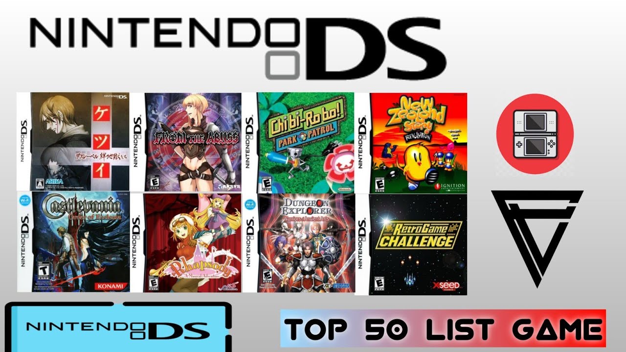 Top 50 Best Nintendo Ds Game Of All Time | NDS Game List #2 - YouTube