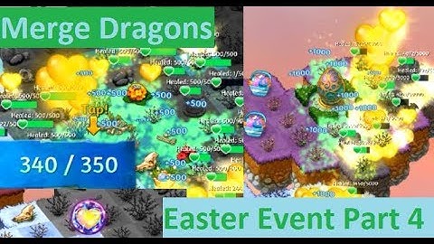 Easter Event Part 4 - Unleashing Life Orbs of Heavens - Merge Dragons