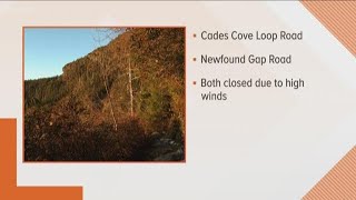 Roads in Smokies closed ahead of storms