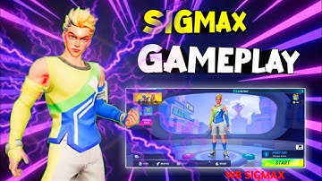 sigmax game play video || sigma battle royale game play video|| Sigmax
