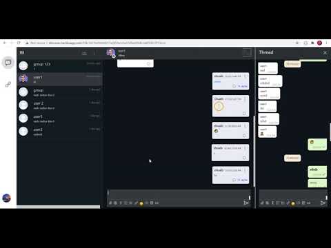 How to implement dark theme in chat app angular