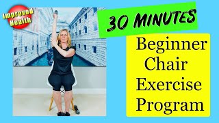 AT HOME Chair Exercises for Seniors\/Older Adults\/Beginners