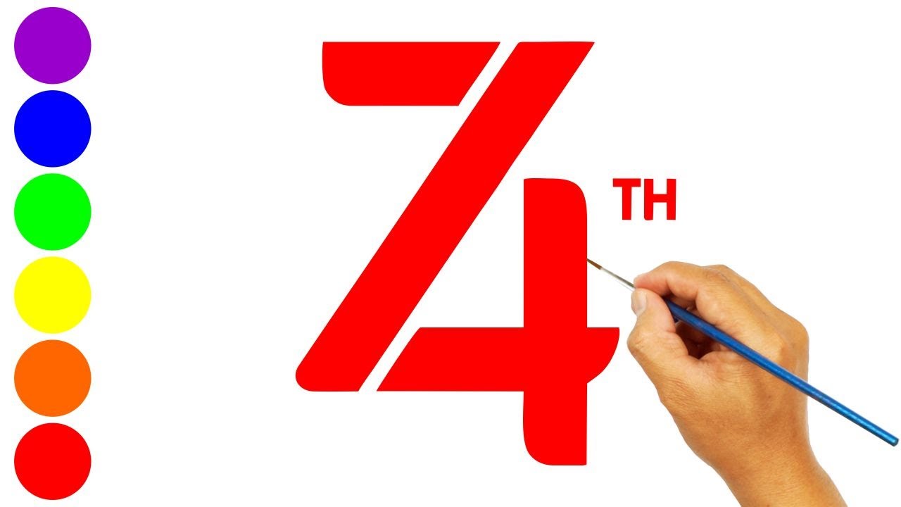 Menggambar Logo  HUT  RI  ke 74  YouTube